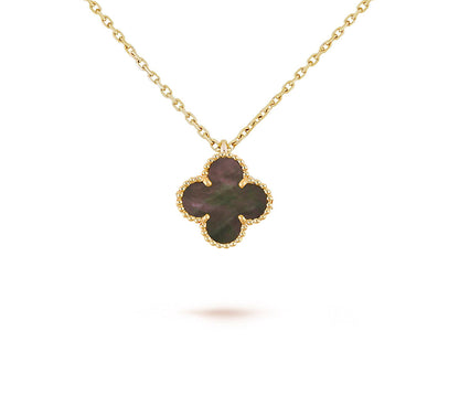 [ORA]CLOVER MINI 9.5MM CARNELIANS NECKLACE COLLECTION