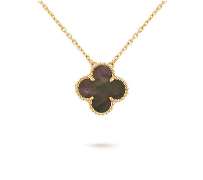 [ORA]CLOVER 15MM SINGLE FLOWER NECKLACE COLLECTION