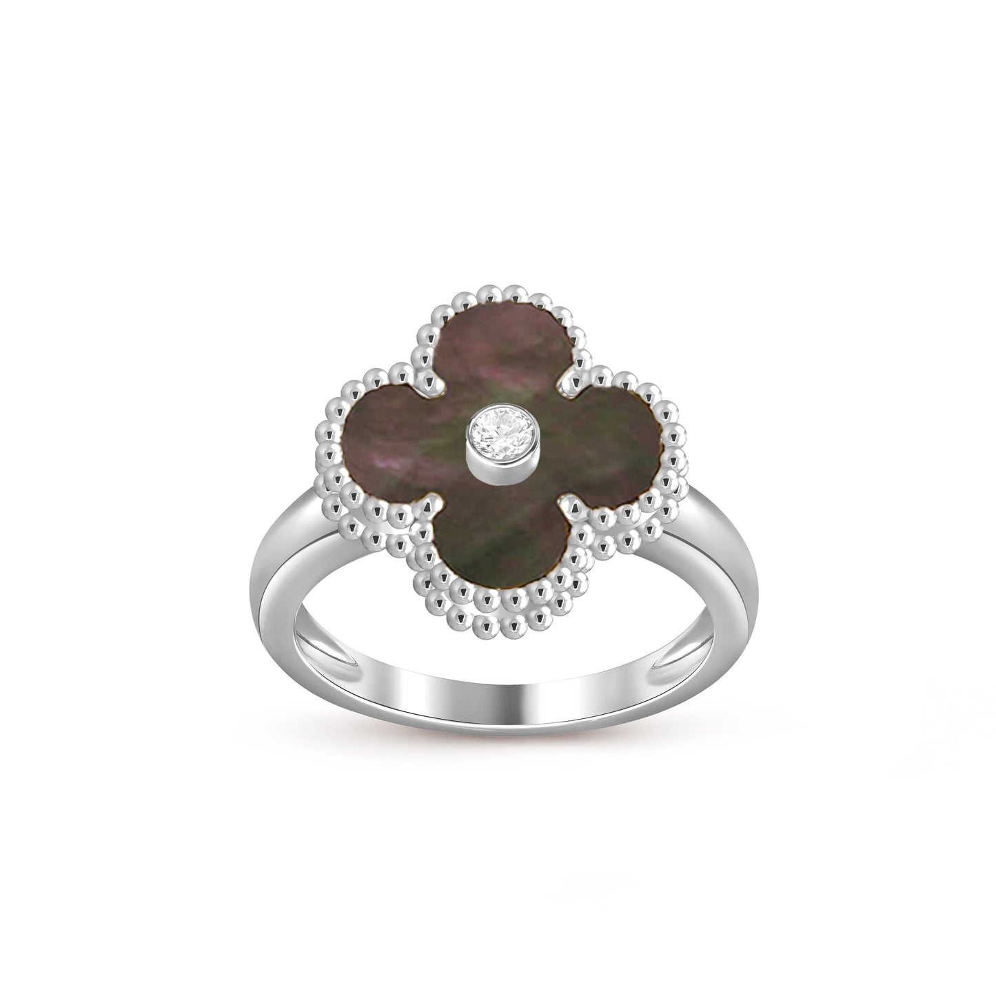 [ORA]CLOVER SILVER DIOMND RING COLLECTION