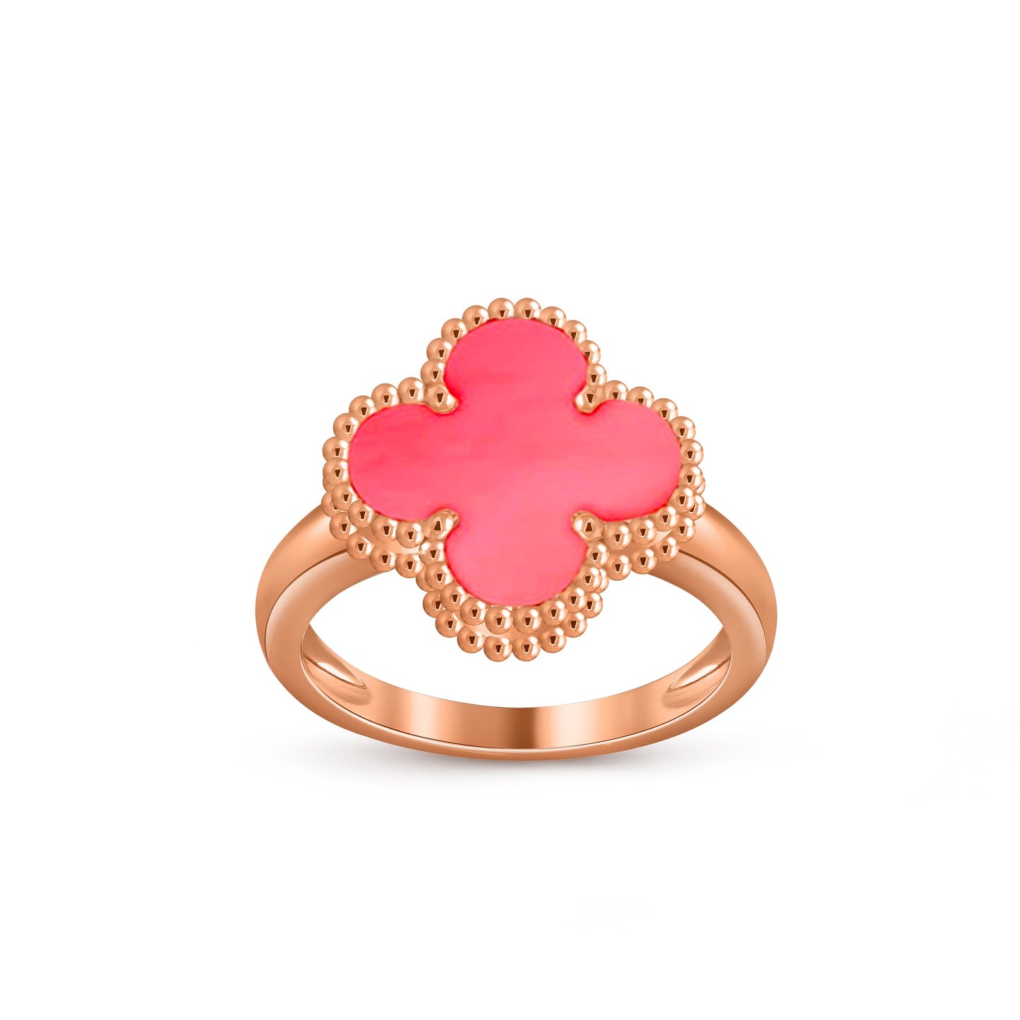 [ORA]CLOVER RING ROSE GOLD COLLECTION