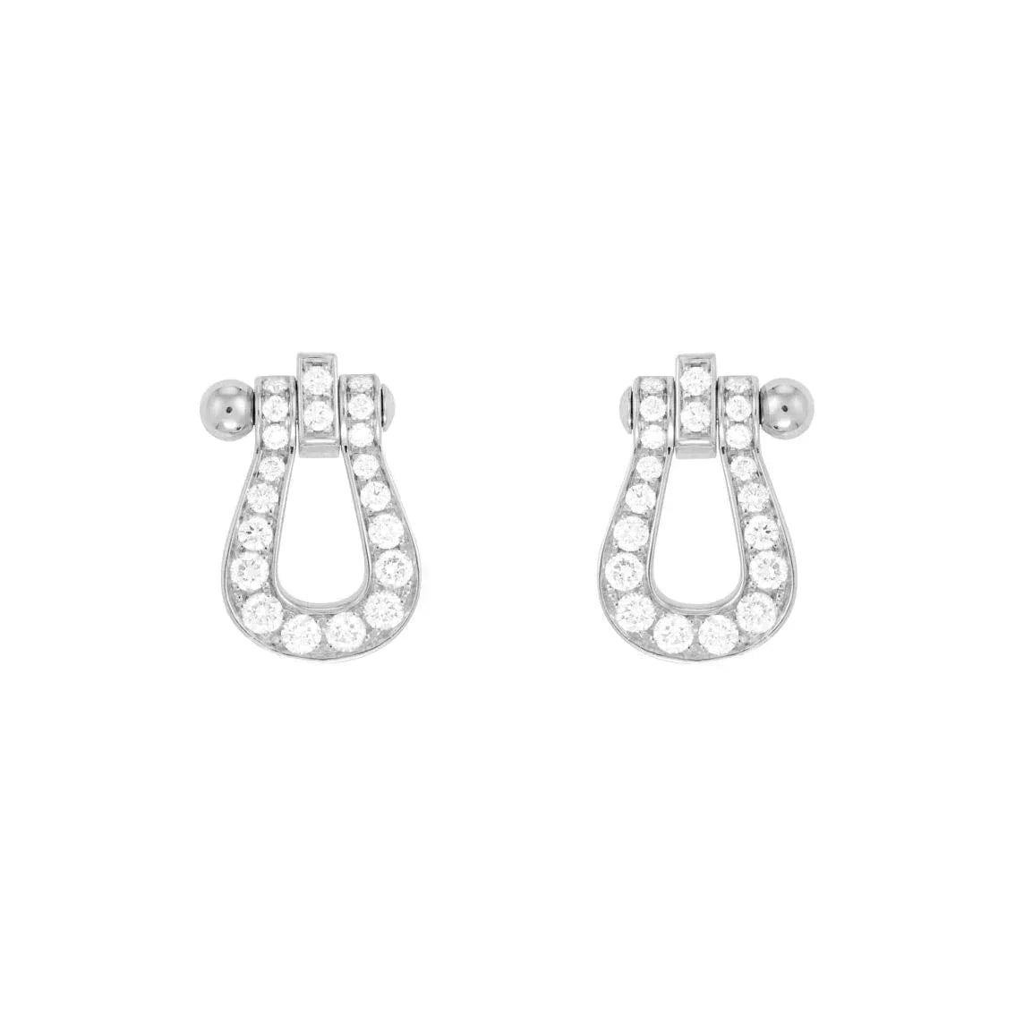 [ORA]FORCE 10 FULL DIAMOND STUD EARRINGS MINI MODEL