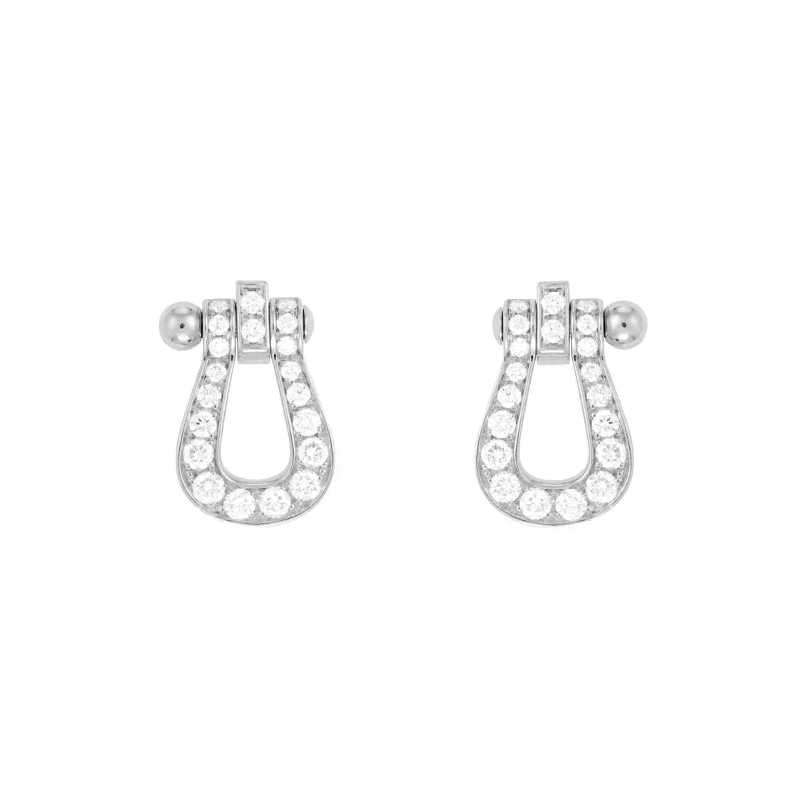 [ORA]FORCE 10 FULL DIAMOND STUD EARRINGS MINI MODEL
