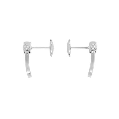 [ORA]FORCE 10 FULL DIAMOND STUD EARRINGS MINI MODEL