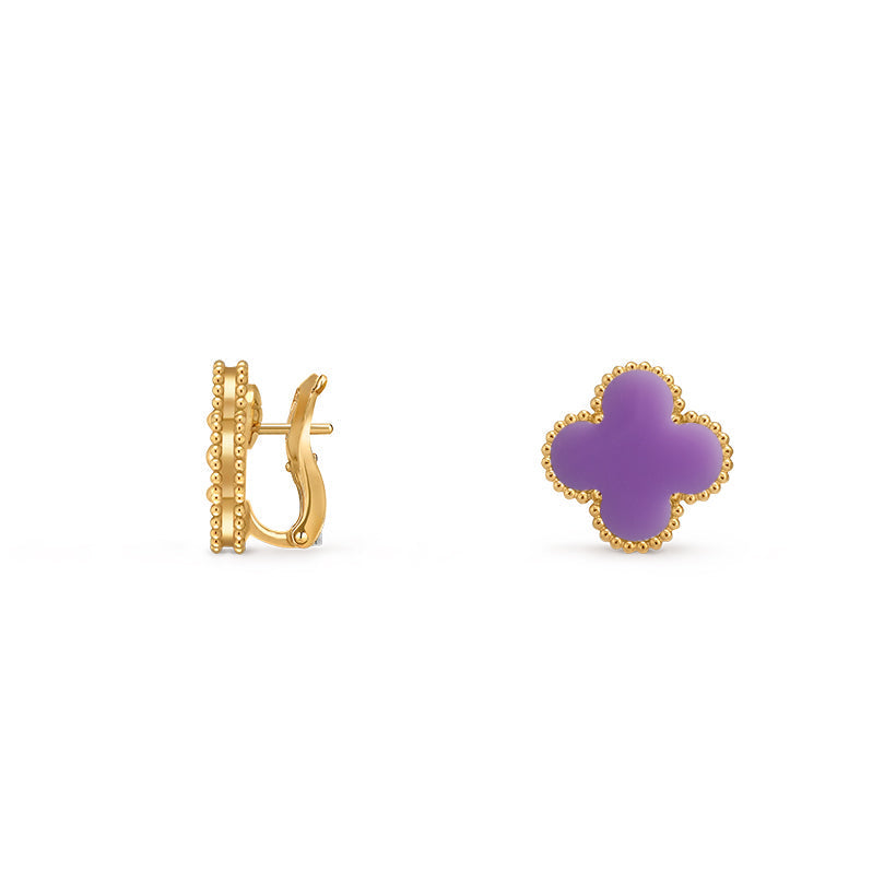 [ORA]CLOVER 15MM MOP EARRINGS COLLECTION