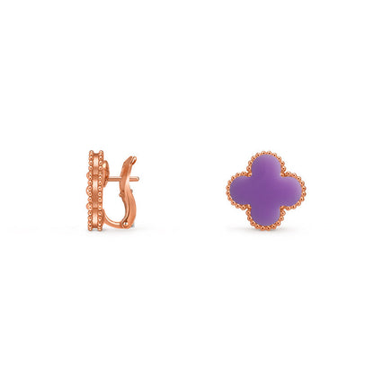 [ORA]CLOVER 15MM MOP EARRINGS COLLECTION
