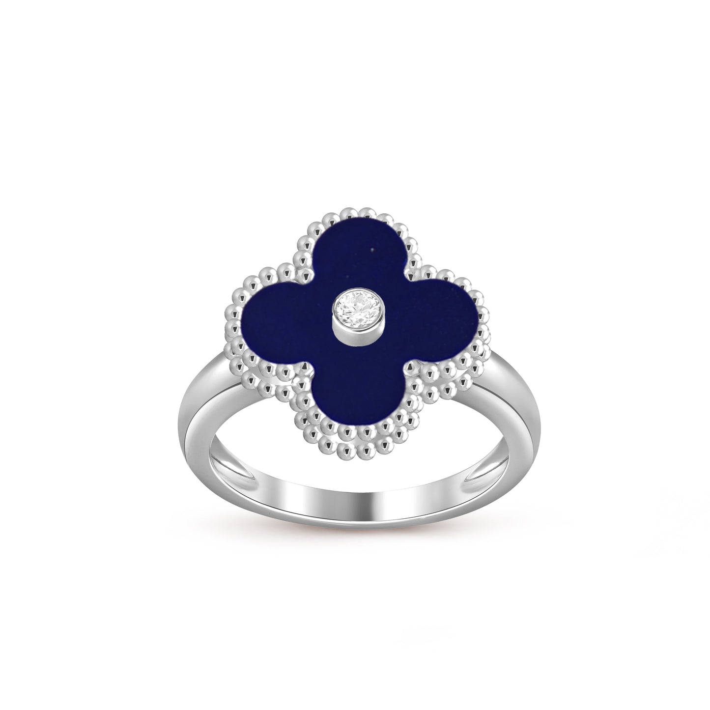 [ORA]CLOVER SILVER DIOMND RING COLLECTION