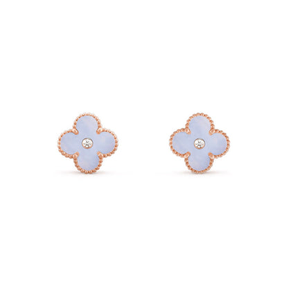 [ORA]CLOVER  15MM DIAMOND EARRINGS COLLECTION