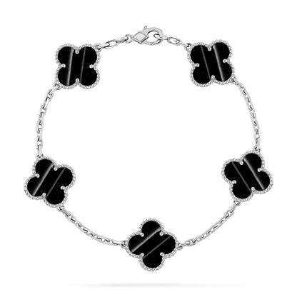 [ORA] CLOVER 5 MOTIF PULSAR STONE BRACELET COLLECTION