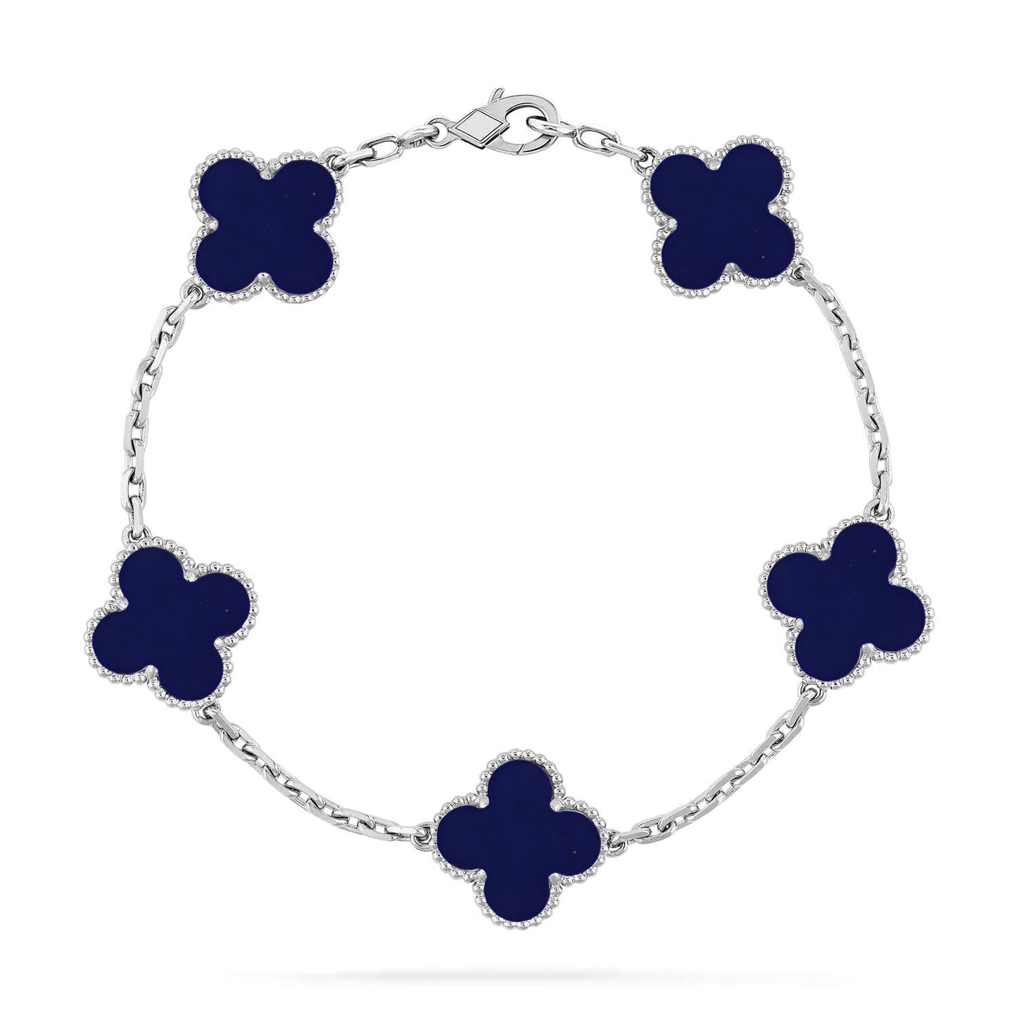 [ORA]CLOVER 5 MOTIF LAPIS LAZULI BRACELET COLLECTION