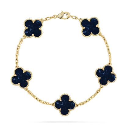 [ORA]CLOVER 5 MOTIF PIETERSITE BRACELET COLLECTION