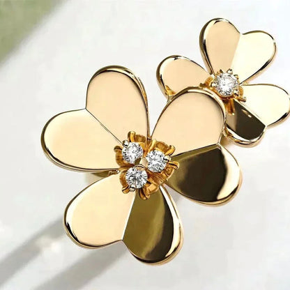 [ORA]CLOVER COMOS GOLD DIAMOND RING