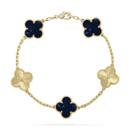 [ORA]CLOVER 5 MOTIF PIETERSITE BRACELET COLLECTION