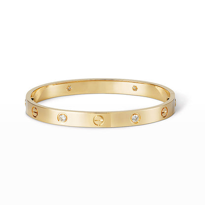 [ORA]LOVE BRACELET 6.1MM 4 DIAMONDS