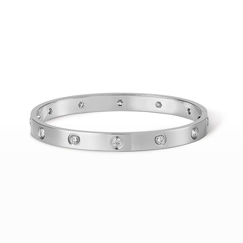 [ORA]LOVE BRACELET 6.1MM 10 DIAMONDS