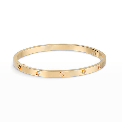 [ORA]LOVE BRACELET 3.65MM 6 DIAMONDS