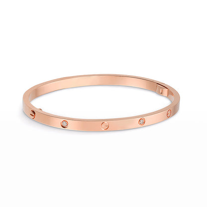 [ORA]LOVE BRACELET 3.65MM 6 DIAMONDS