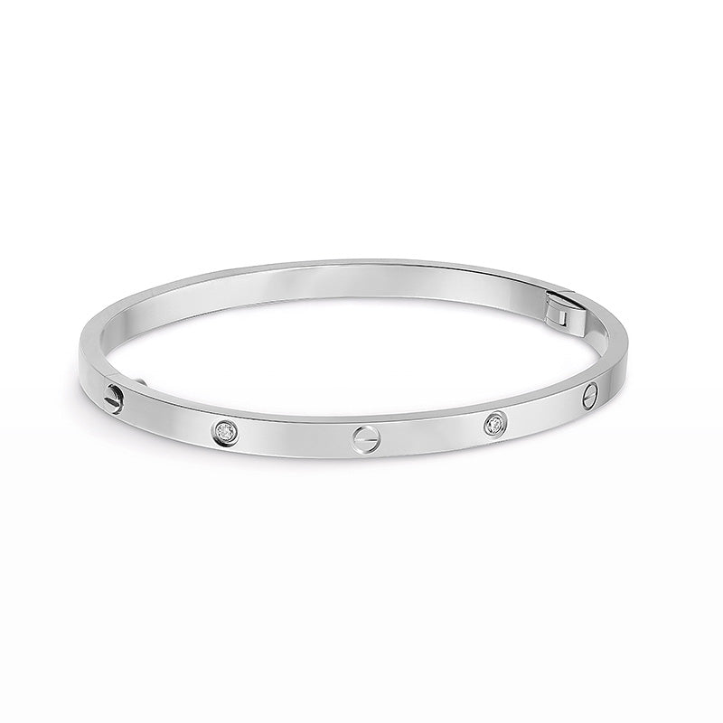 [ORA]LOVE BRACELET 3.65MM 6 DIAMONDS