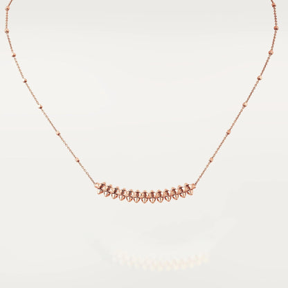 [ORA]CLASH PINK GOLD NECKLACE