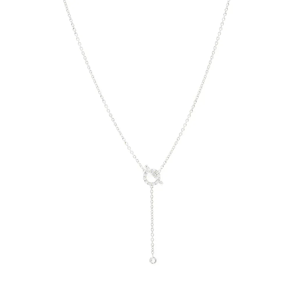 [ORA]FINESSE SILBER-DIAMANT-HALSKETTE