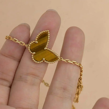 [ORA]LUCKY SPRING 5 MOTIF GOLD BRACELET