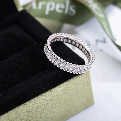 [ORA]PERLEE DIAMOND SILVER RING