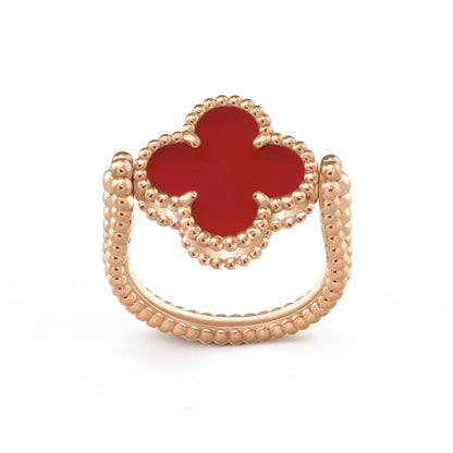 [ORA]CLOVER RIVERSIBLE RING ROSE GOLD COLLECTION