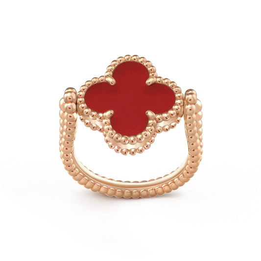 [ORA]CLOVER RIVERSIBLE RING ROSE GOLD COLLECTION