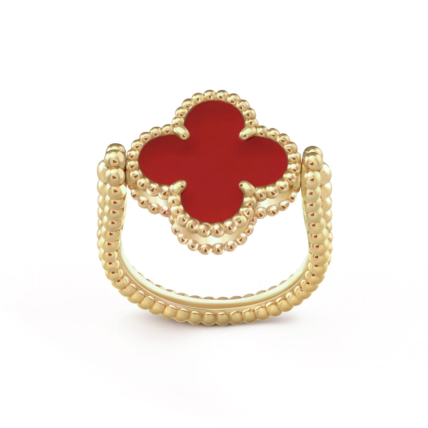 [ORA]CLOVER RIVERSIBLE RING GOLD COLLECTION
