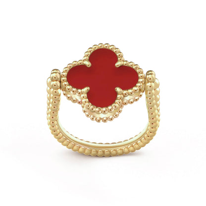 [ORA]CLOVER RIVERSIBLE RING GOLD COLLECTION