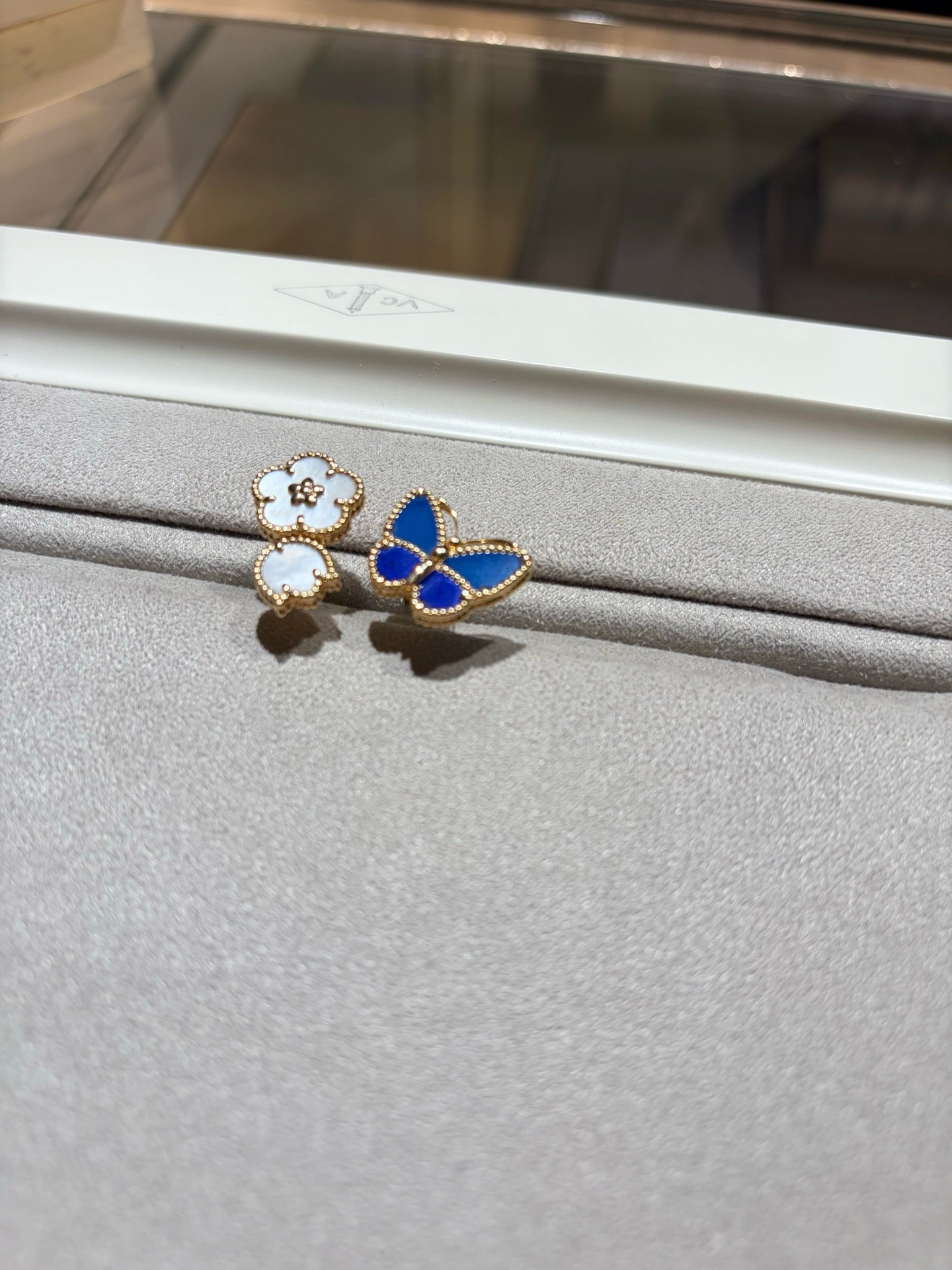 [ORA]LUCKY SPRING BUTTERFLY OPEN-FACE RINGS