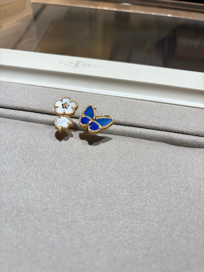 [ORA]LUCKY SPRING BUTTERFLY OPEN-FACE RINGS