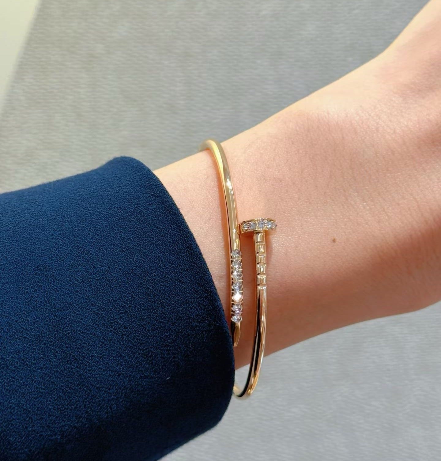 [ORA]JUSTE BRACELET 2.5MM DIAMONDS NEW