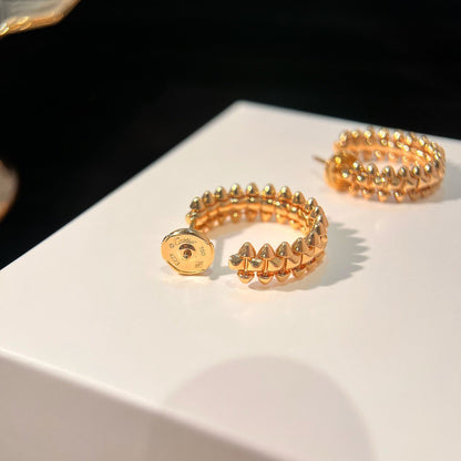 [ORA]CLASH SMALL HOOP EARRINGS