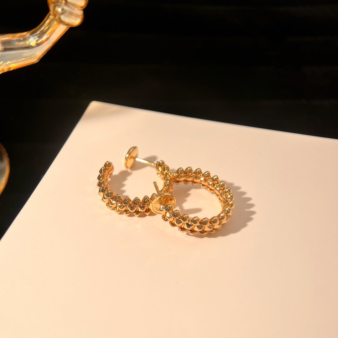[ORA]CLASH SMALL HOOP EARRINGS