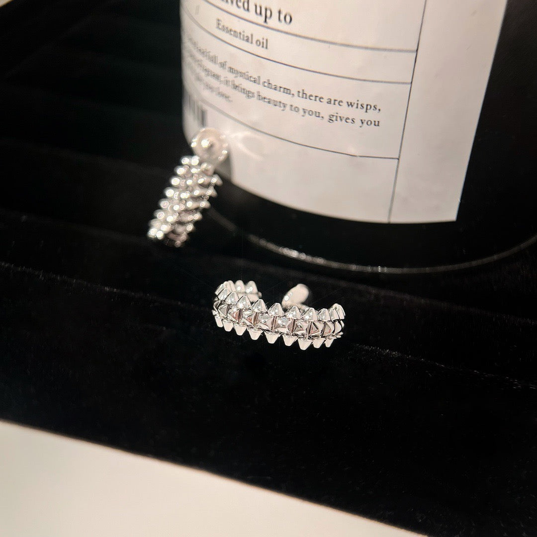 [ORA]CLASH SMALL HOOP EARRINGS