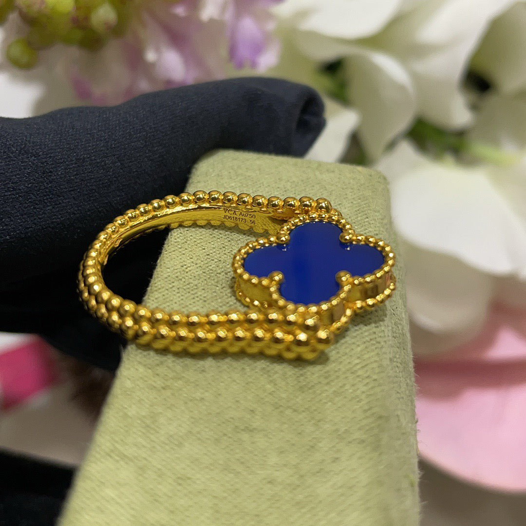 [ORA]CLOVER RIVERSIBLE RING GOLD COLLECTION