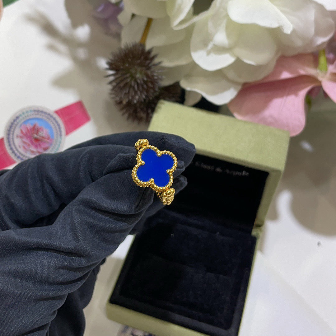 [ORA]CLOVER RIVERSIBLE RING GOLD COLLECTION