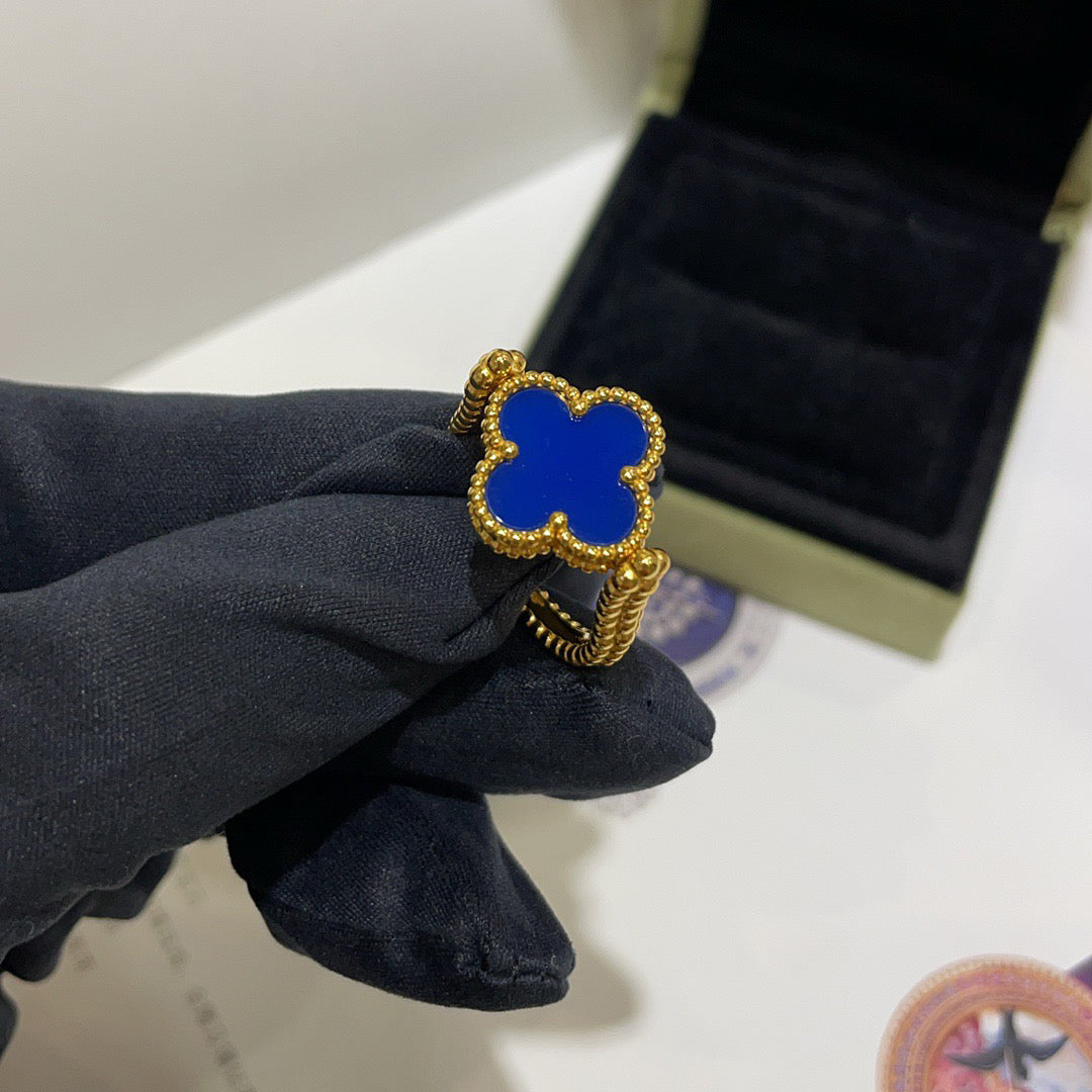 [ORA]CLOVER RIVERSIBLE RING GOLD COLLECTION