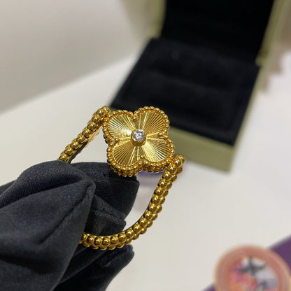 [ORA]CLOVER RIVERSIBLE RING GOLD COLLECTION