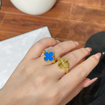 [ORA]CLOVER RIVERSIBLE RING GOLD COLLECTION