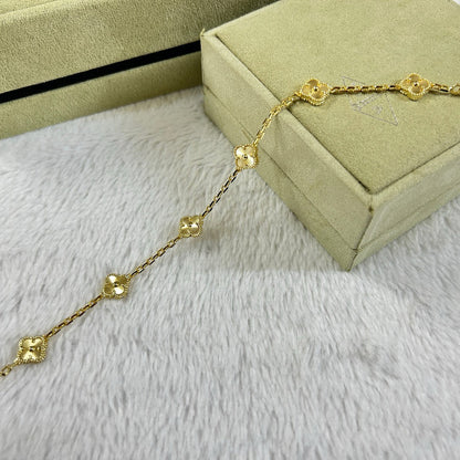 [ORA]CLOVER 6 MOTIF DIAMOND BRACELET
