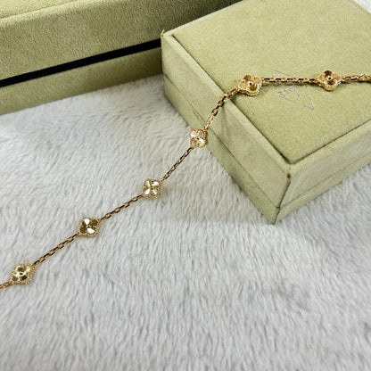[ORA]CLOVER 6 MOTIF DIAMOND BRACELET