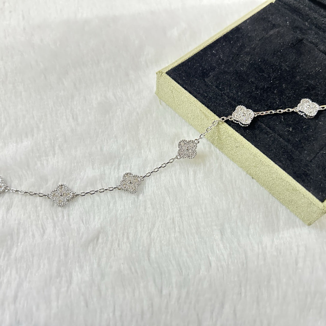 [ORA]CLOVER 6 MOTIF DIAMOND BRACELET