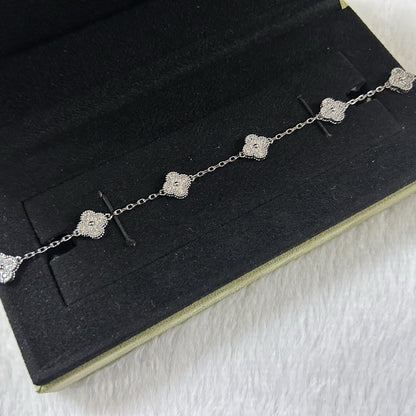 [ORA]CLOVER 6 MOTIF DIAMOND BRACELET