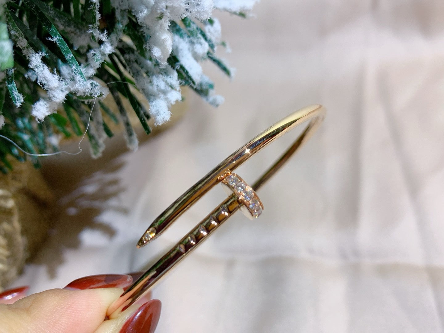 [ORA]JUSTE BRACELET 2.5MM DIAMONDS