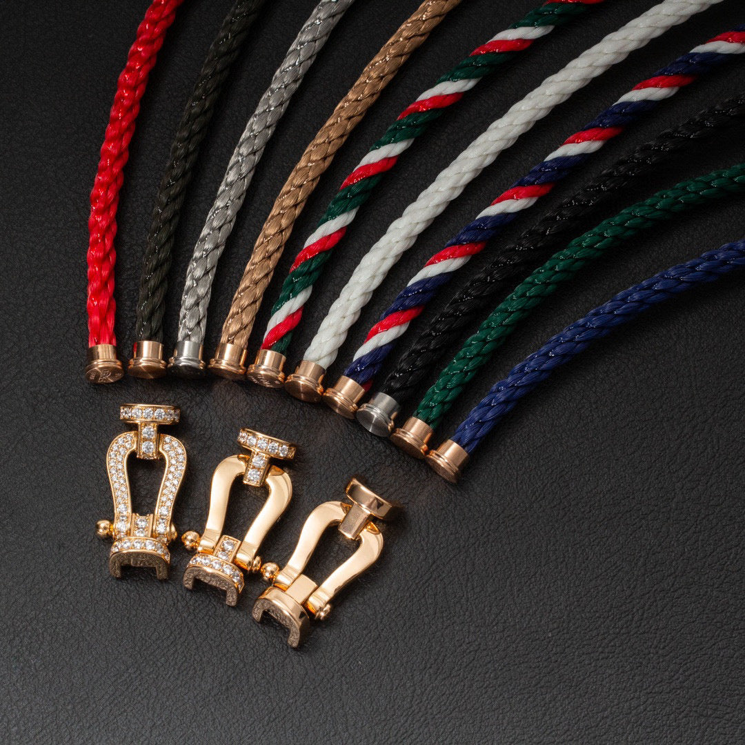 [ORA]FORCE LARGE HORSESHOE NO DIAMOND BRACELET ROSE GOLD