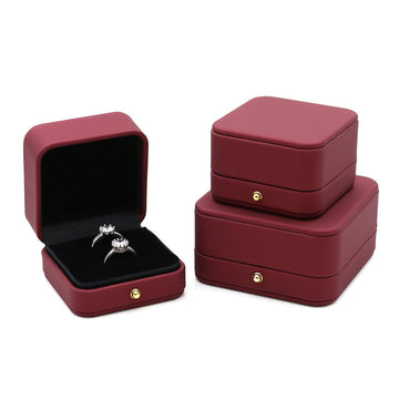 HIGH-GRADE PU LEATHER JEWELRY GIFT BOX??_O LOGO)