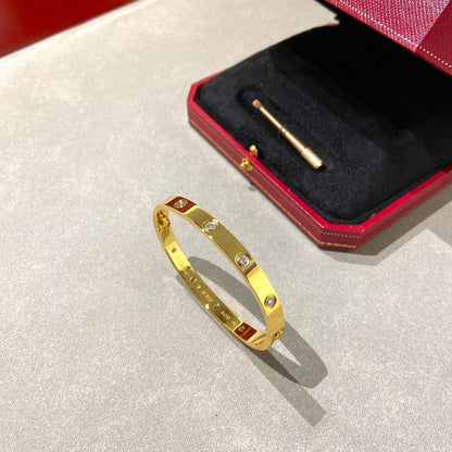 [ORA]LOVE BRACELET 6.1MM 10 DIAMONDS