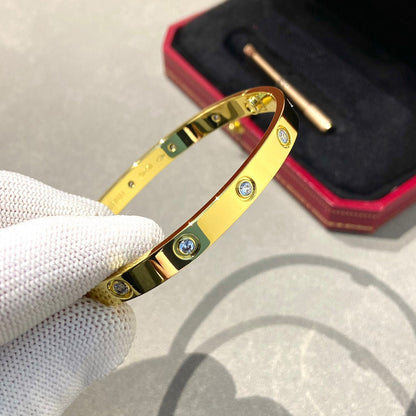 [ORA]LOVE BRACELET 6.1MM 10 DIAMONDS