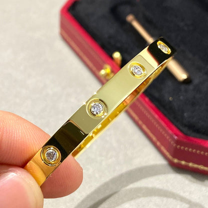 [ORA]LOVE BRACELET 6.1MM 10 DIAMONDS